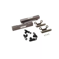  DeatschWerks Fuel rail with injectors 1000cc WRX 02-14, STI 07-15, Legacy GT 07-12