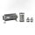 DeatschWerks Universal in-line fuel filter 5 micron AN8 110mm
