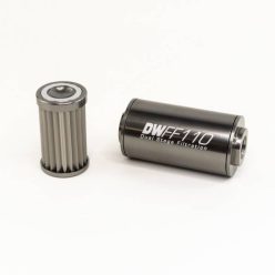   DeatschWerks Universal in-line fuel filter 10 micron AN10 110mm