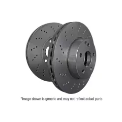   D1065D - Tarcze hamulcowe Premium Gładkie (Para) EBC Brakes PORSCHE | 911 (996) | 911 (997)