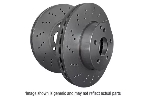 D941D - Tarcze hamulcowe Premium Gładkie (Para) EBC Brakes FIAT | Coupe