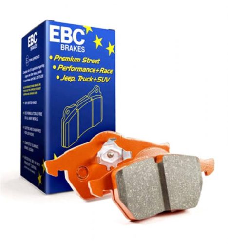 DP9016 - Zestaw klocków hamulcowych seria ORANGESTUFF EBC Brakes FERRARI | F355 | MITSUBISHI | Lancer Evo 8 (FQ-400) | SUBARU |