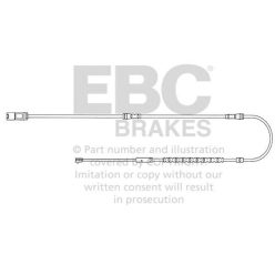   EFA128 - Czujnik zużycia klocków hamulcowych EBC Brakes BMW | 5 Series (GT F07)(520) | 5 Series (GT F07)(530) | 5 Series (GT F07