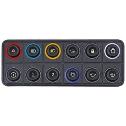 Ecumaster CAN BUS KEYBOARD - 12 pos RGB