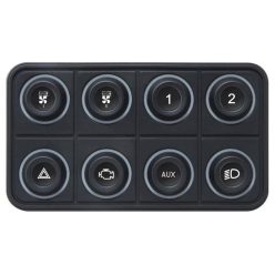 Ecumaster CAN BUS KEYBOARD - 8 pos RGB