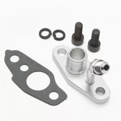   Turbó olaj be (AN4) és visszafolyó adapter 3/4" (20mm) bilincselhető végekkel