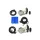Exhaust Cutout 2.5" 63mm Electric Set PRO Dual