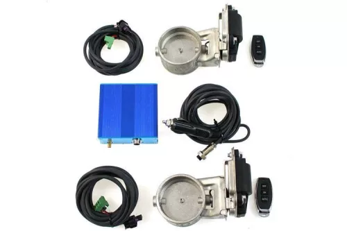 Exhaust Cutout 2.5" 63mm Electric Set PRO Dual