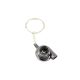 Keychain Turbocharger Black