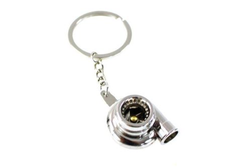 Keychain Turbocharger Chrome