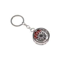 Keychain wheel CS-39 with caliper Silver
