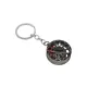 Keychain wheel custom with caliper Black