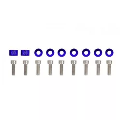 Univerzális csavar M8x1.25 25mm JDM Kék