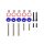 JDM Valve Cover Washers D-Series blue