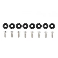 Univerzális csavar M6x1.0 15mm D1 Fekete