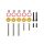 Valve Cover Washers D-Series JDM Gold