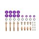 Valve Cover Washers B-Series JDM Purple