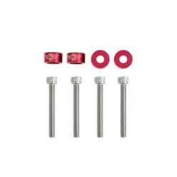 Univerzális csavar M6x1.0 45mm JDM Piros