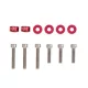 VTec Solenoid Washers Honda Red