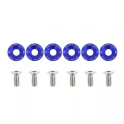Univerzális csavar M8x1.25 15mm D1 Kék