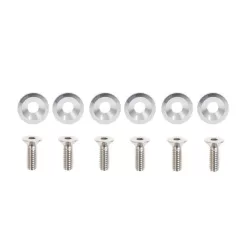 Decorative screws M8x1.25 15mm D1 Silver
