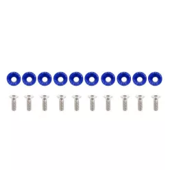 Univerzális csavar M6x1.0 15mm JDM Kék