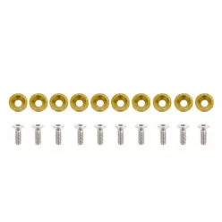 Univerzális csavar M6x1.0 15mm JDM Arany