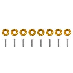 Universal screws M6x1.0 15mm SLIDE Gold