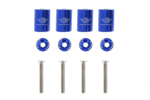 Hood Vent Spacer 6mm Blue