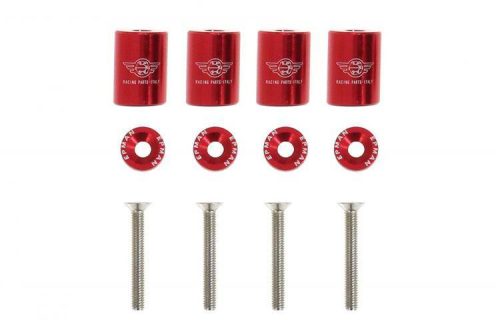 Hood Vent Spacer 6mm Red