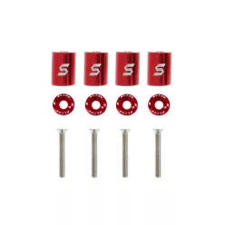 Hood Vent Spacer 6mm Red
