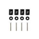 Hood Vent Spacer 6mm Black