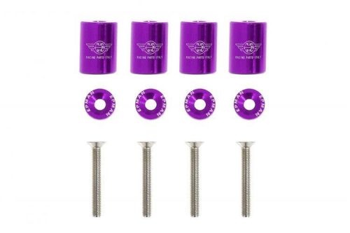 Hood Vent Spacer 6mm Purple