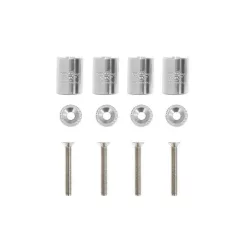 Hood Vent Spacer 6mm Silver