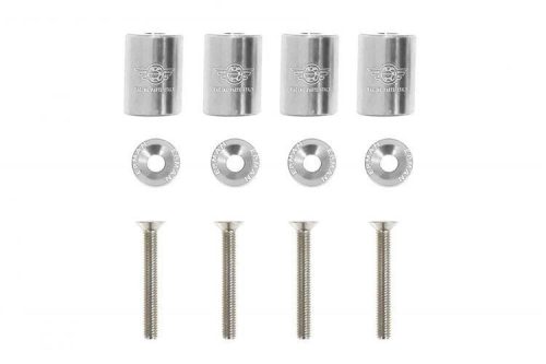 Hood Vent Spacer 6mm Silver