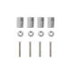 Hood Vent Spacer 6mm Silver