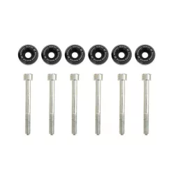 Lower Rear Control Arms Washers Civic Black