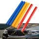 BMW hűtőrács dekorcsík készlet sárga 1-es, 2-es, 3-as és 4-es sorozathoz