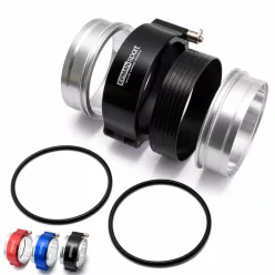   Epman 127 mm-es fekete intercooler gyorskioldó bilincs szett stiftes rögzítéssel