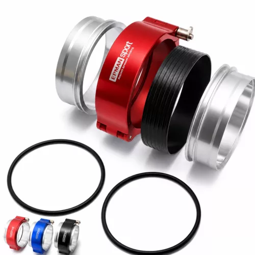 Epman 51 mm-es piros intercooler gyorskioldó bilincs szett stiftes rögzítéssel