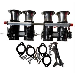   FAJS DCOE dupla fojtószelepház pár átalakító készlet, 118mm / 40mm (nagy tütével)