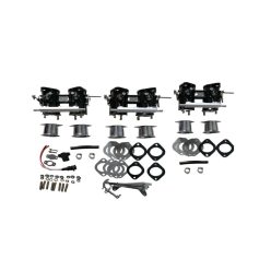   FAJS DCOE dupla fojtószelepház tripla átalakító készlet, 118mm / 50mm