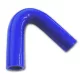 35mm 135° Elbow Silicone Hose-Colour Blue Hoses