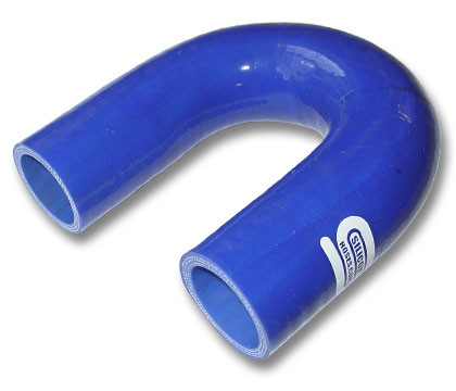 16mm 180° Elbow Silicone Hose-Colour Blue Hoses
