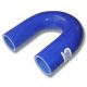 22mm 180° Elbow Silicone Hose-Colour Blue Hoses Colour Black Hoses