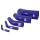 102mm 45° Elbow Silicone Hose-Colour Blue Hoses
