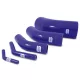 57mm 45° Elbow Silicone Hose - Black