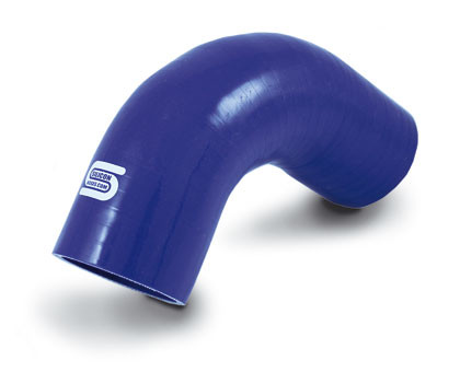 102mm 90° Elbow Silicone Hose-Colour Blue Hoses