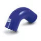 35mm 90° Elbow Silicone Hose-Colour Blue Hoses