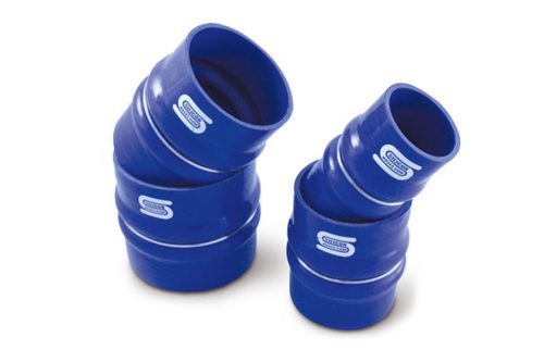 102mm Bellows Flexible Silicone Hose-Colour Blue Hoses Colour Black Hoses